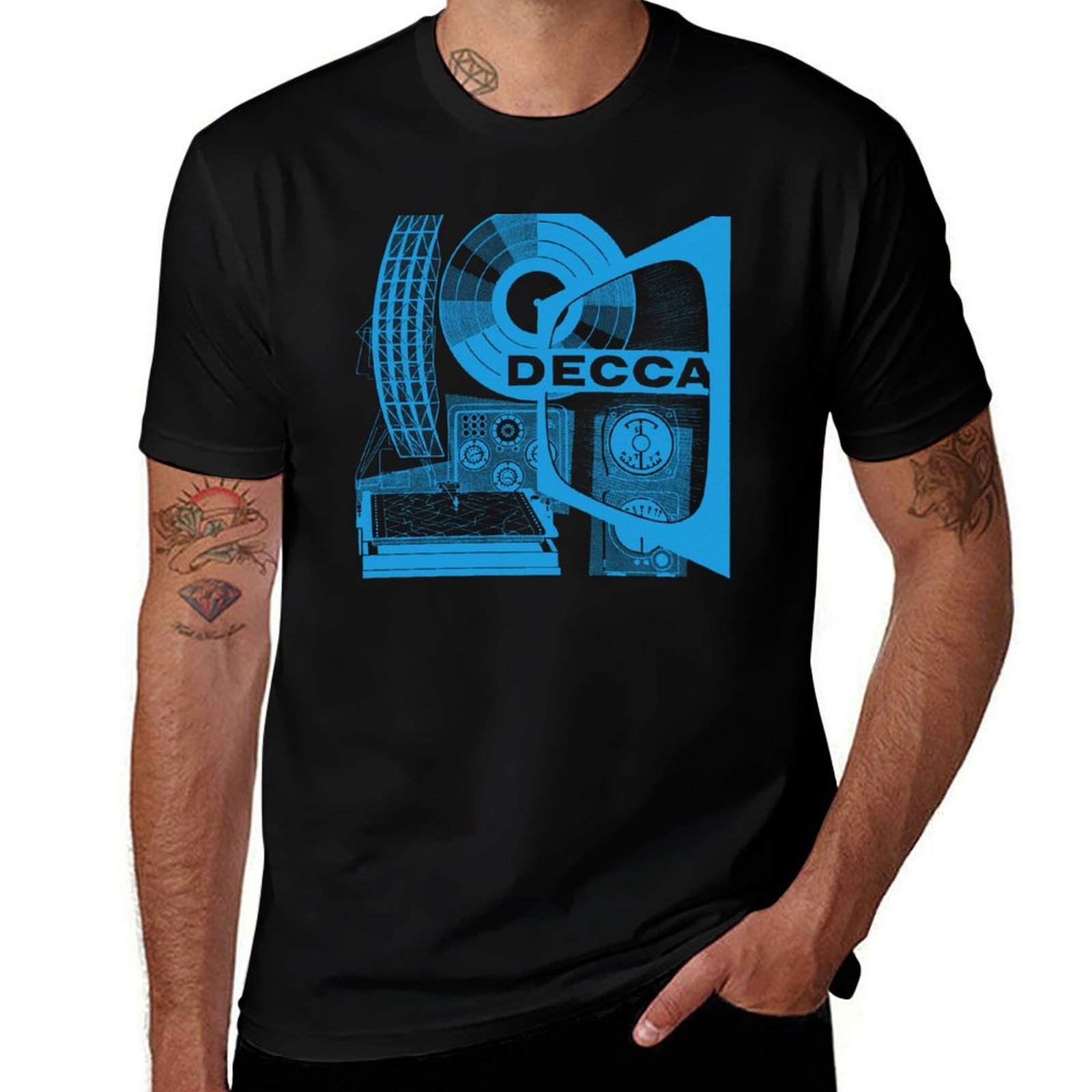 1950S Fashion Men'S - Decca Label - Pubblicità Mod Classica