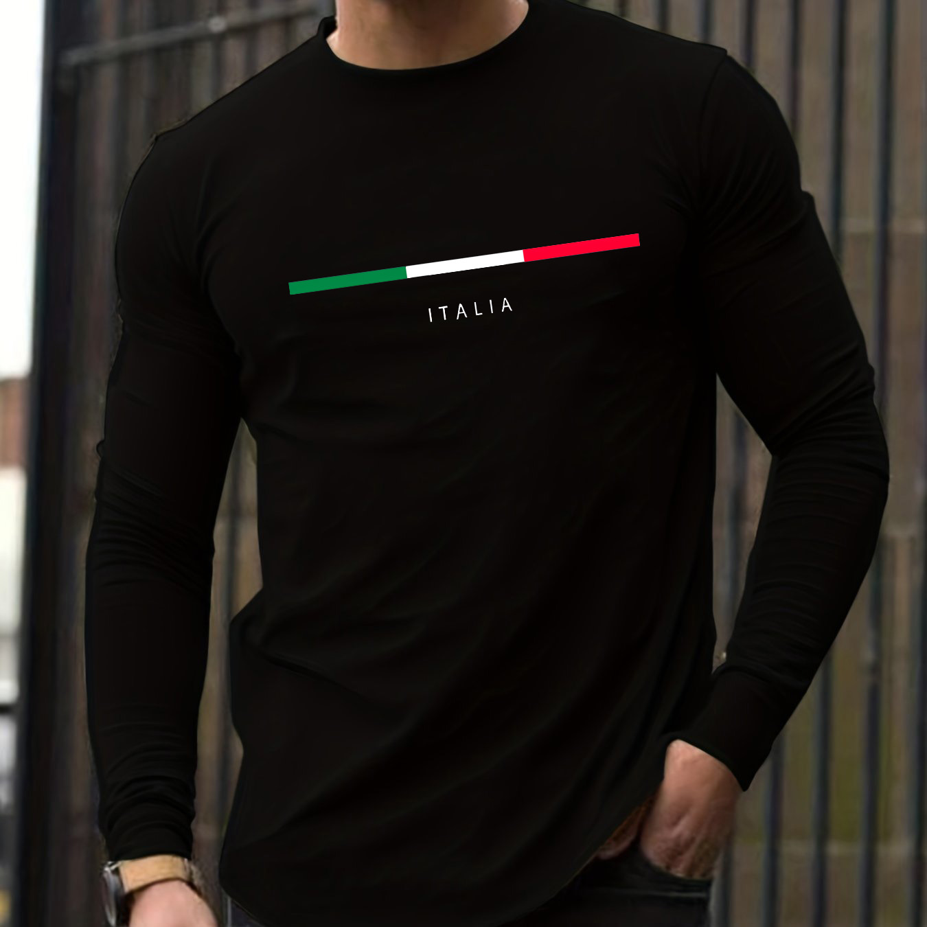 Mens Fashion Summer - T-shirt versatile casual da uomo a