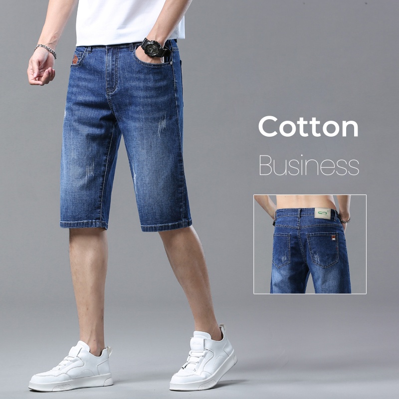 Men Fashion Jeans - Pantaloncini da uomo Pantaloncini di jeans