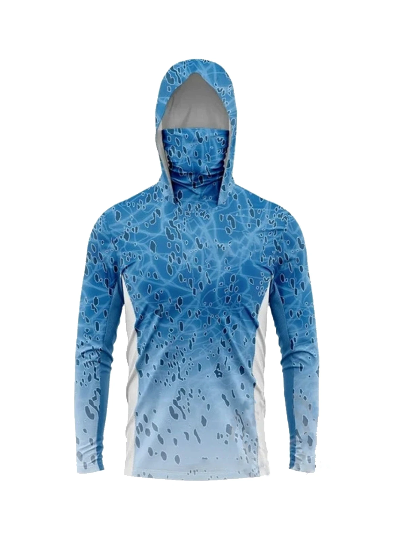 Mens Fashion Summer - Felpa da Pesca a Maniche Lunghe
