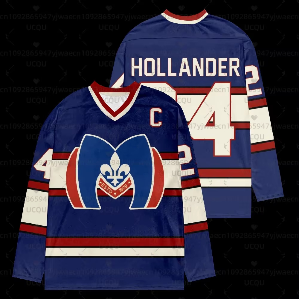 Mens Fashion Summer - Nuova Maglia da Hockey Riscaldata a