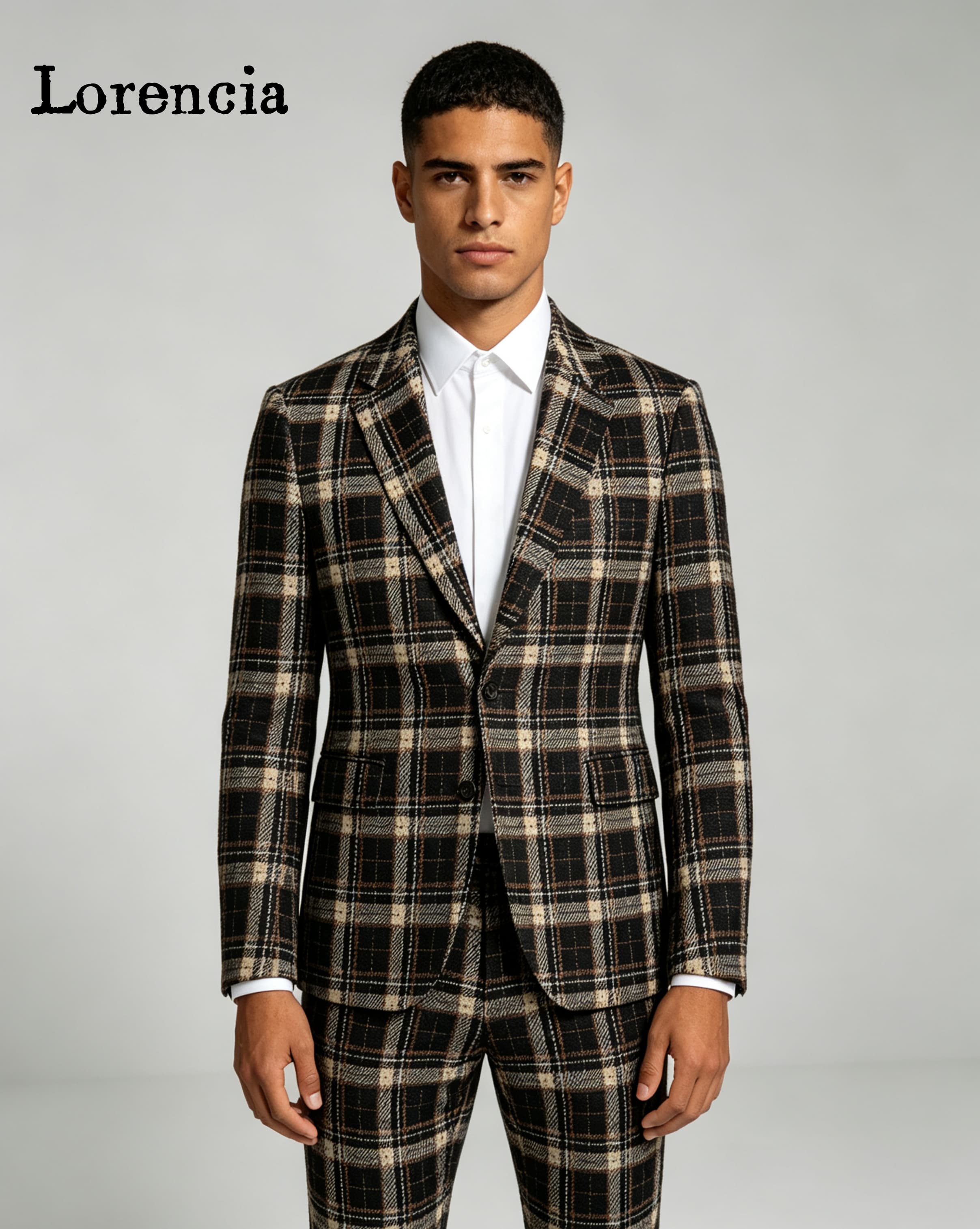 Mens Fashion Trajes - Abiti da uomo a quadri alla