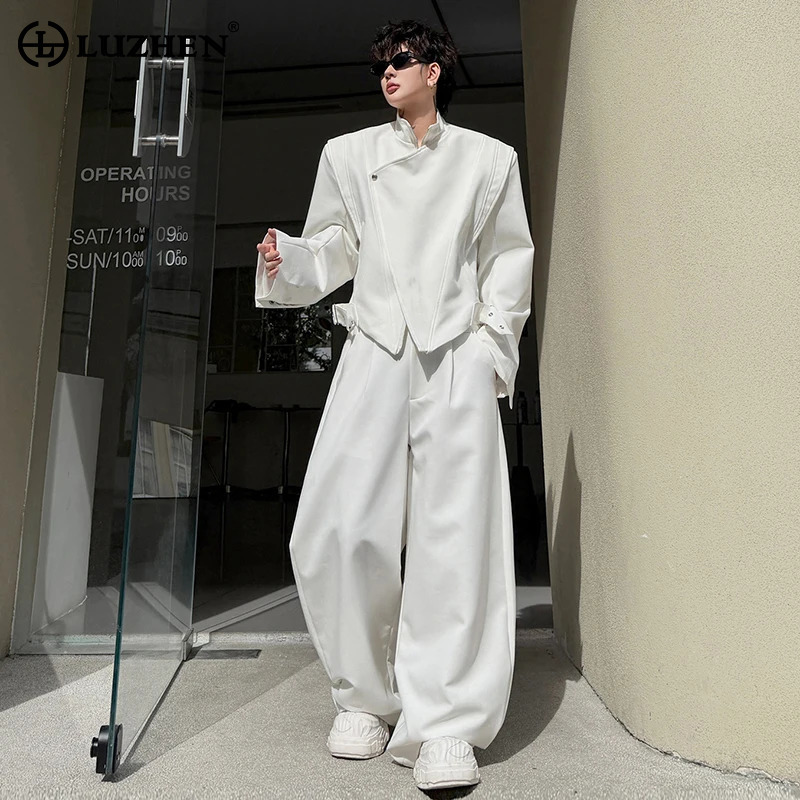 Men'S Fashion Trousers - LUZHEN 2026 Nuovo Set Originale Elegante