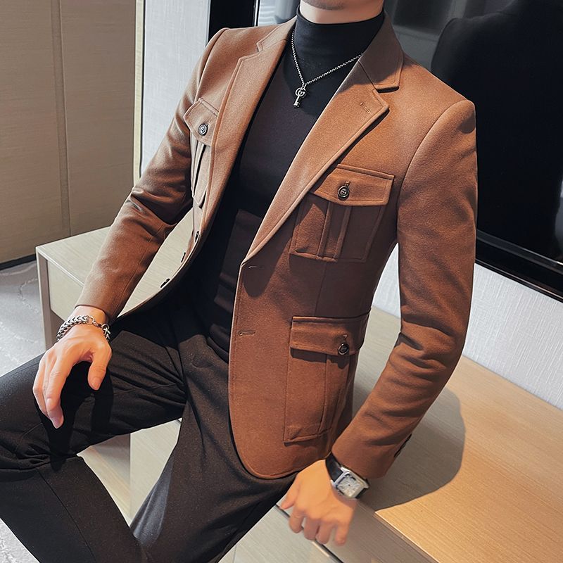 Men'S Fashion Light Jacket - Moda Luce di Lusso Nuovo Tweed