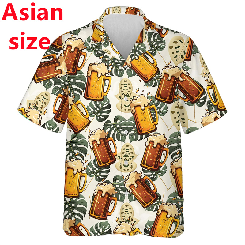 Men'S Fashion Lk - Nuovi amanti della birra camicie per