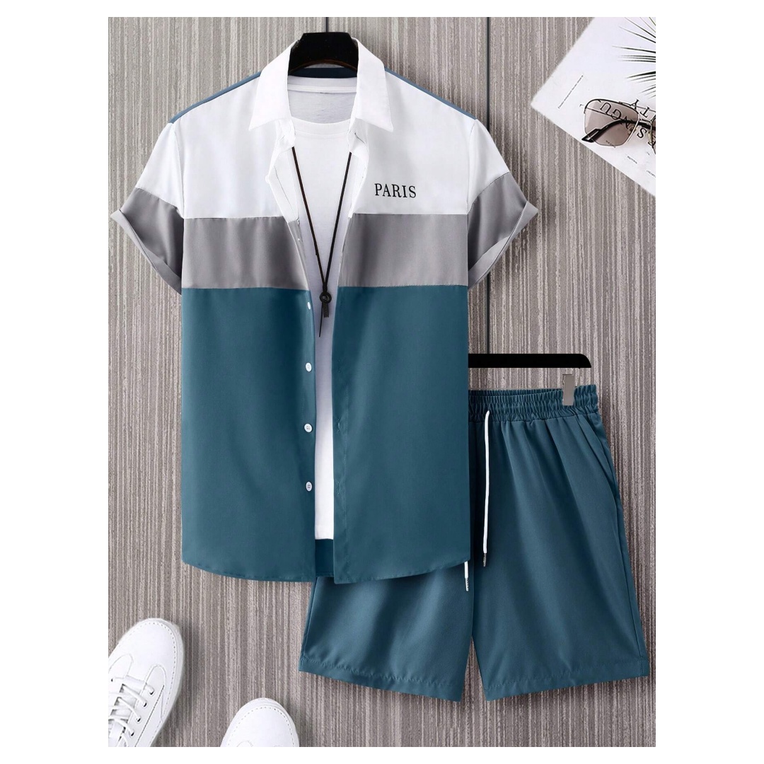 Men'S Fashion Formal - Completo da uomo alla moda blu