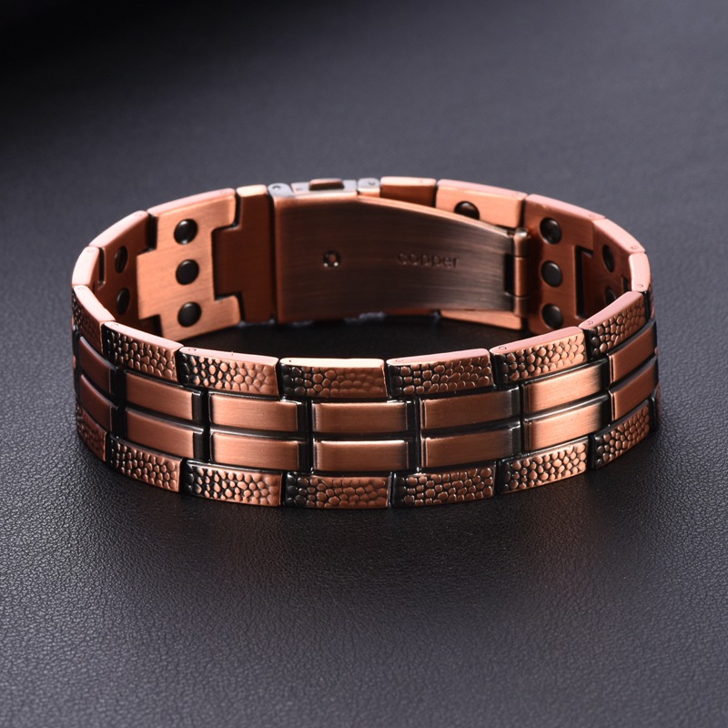 Men'S Fashion Lk - Bracciale da uomo in rame di
