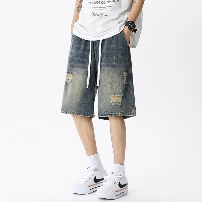 Pantaloncini di jeans sottili  - Men Fashion Jeans recensione e prezzo