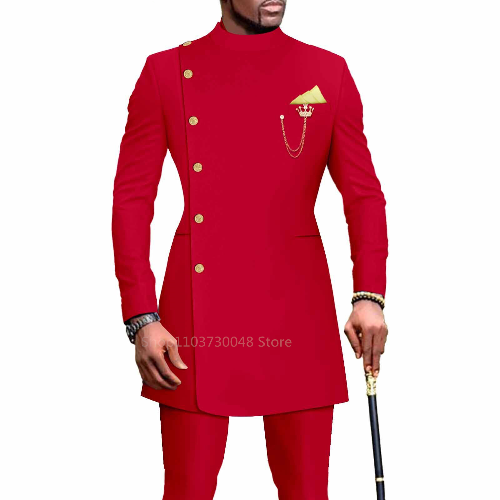 Design africano Slim Fit 2 pez - Slim Fit Blazer Men recensione e prezzo