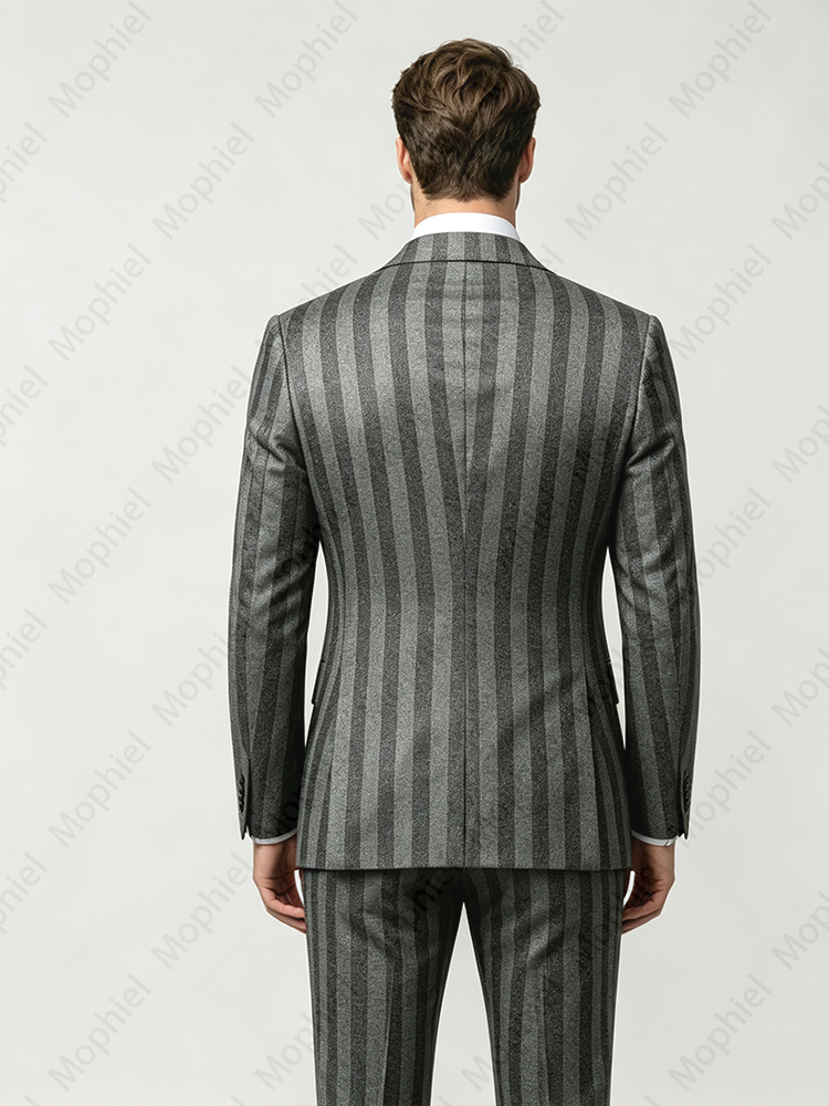 Abito da Uomo Nero e Grigio co - Slim Fit Blazer Men recensione e prezzo