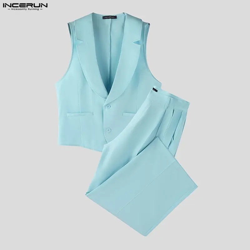 Completo da Uomo INCERUN: Gile - Mens Fashion Summer recensione e prezzo