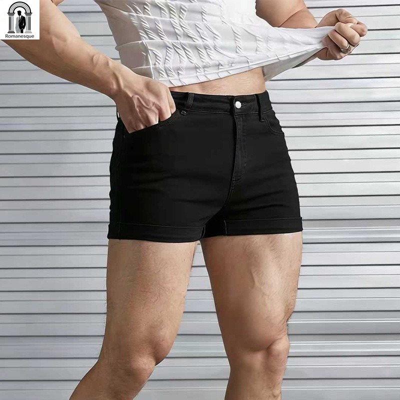 Shorts in Denim Bianco da Uomo - Men Fashion Jeans recensione e prezzo
