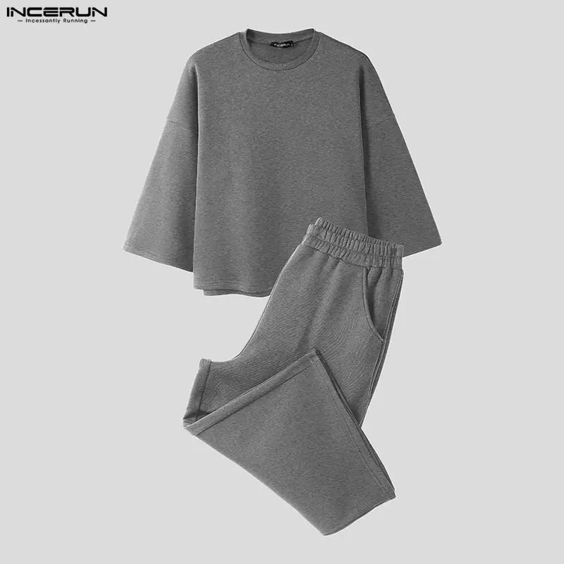 Completi da uomo INCERUN, tint - Men'S Fashion Trousers recensione e prezzo