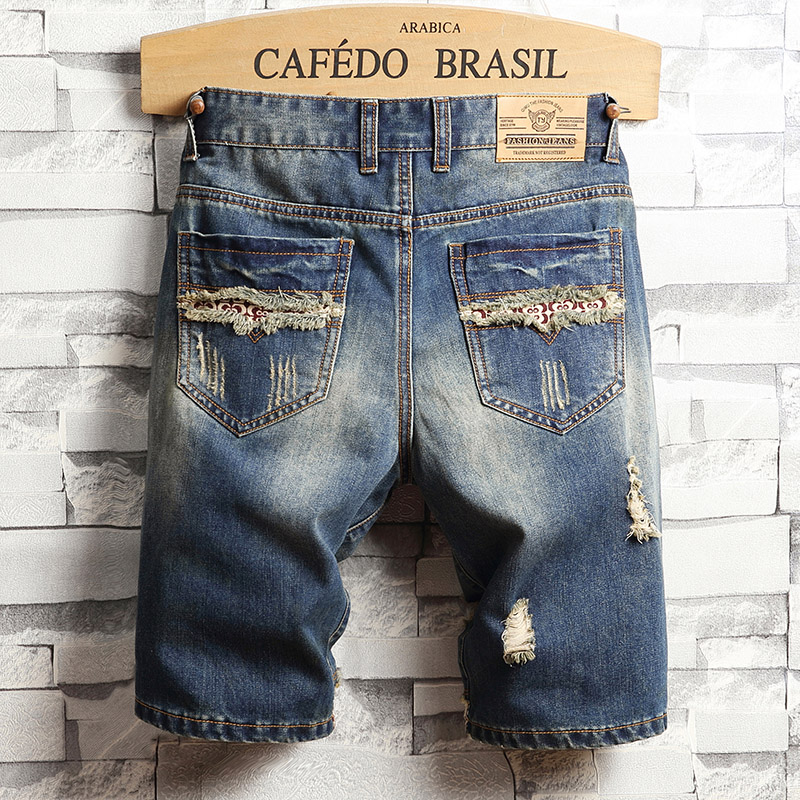 Shorts in Denim Strappati Stil - Men Fashion Jeans recensione e prezzo