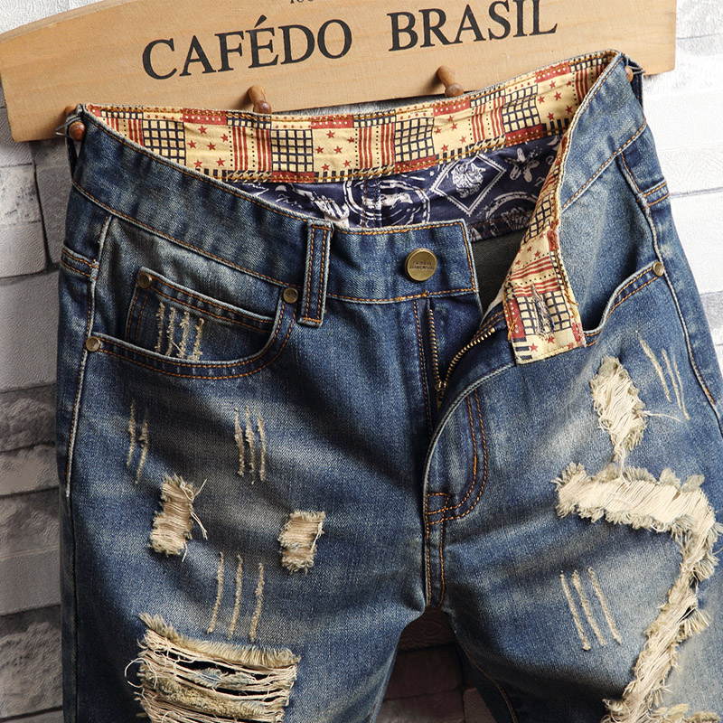 Shorts in Denim Strappati Stil - Men Fashion Jeans recensione e prezzo