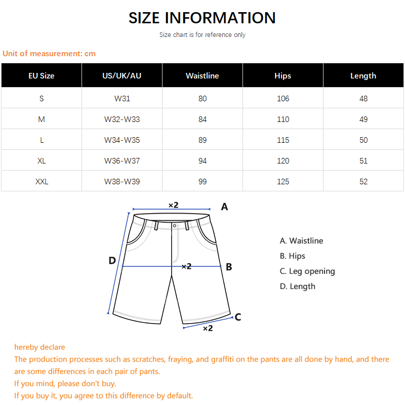 Pantaloncini in denim da uomo  - Men Fashion Jeans recensione e prezzo