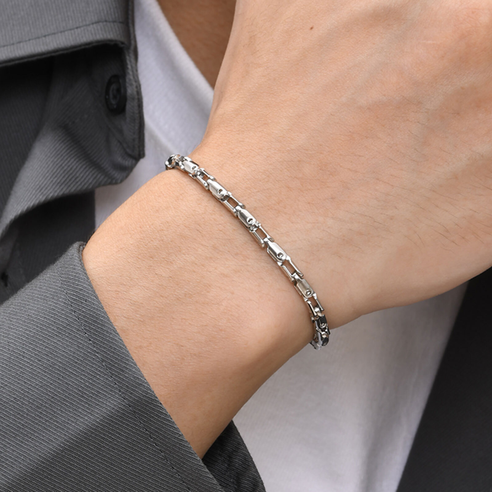 Braccialetti a catena sottili  - 1950S Fashion Men'S recensione e prezzo