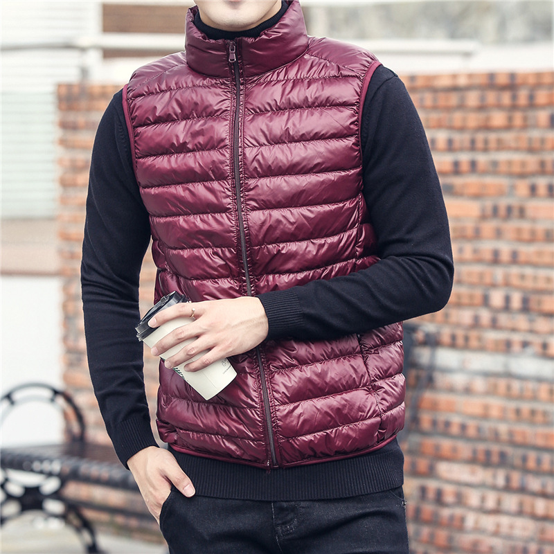 Piumini senza maniche da uomo  - Men'S Fashion Light Jacket recensione e prezzo