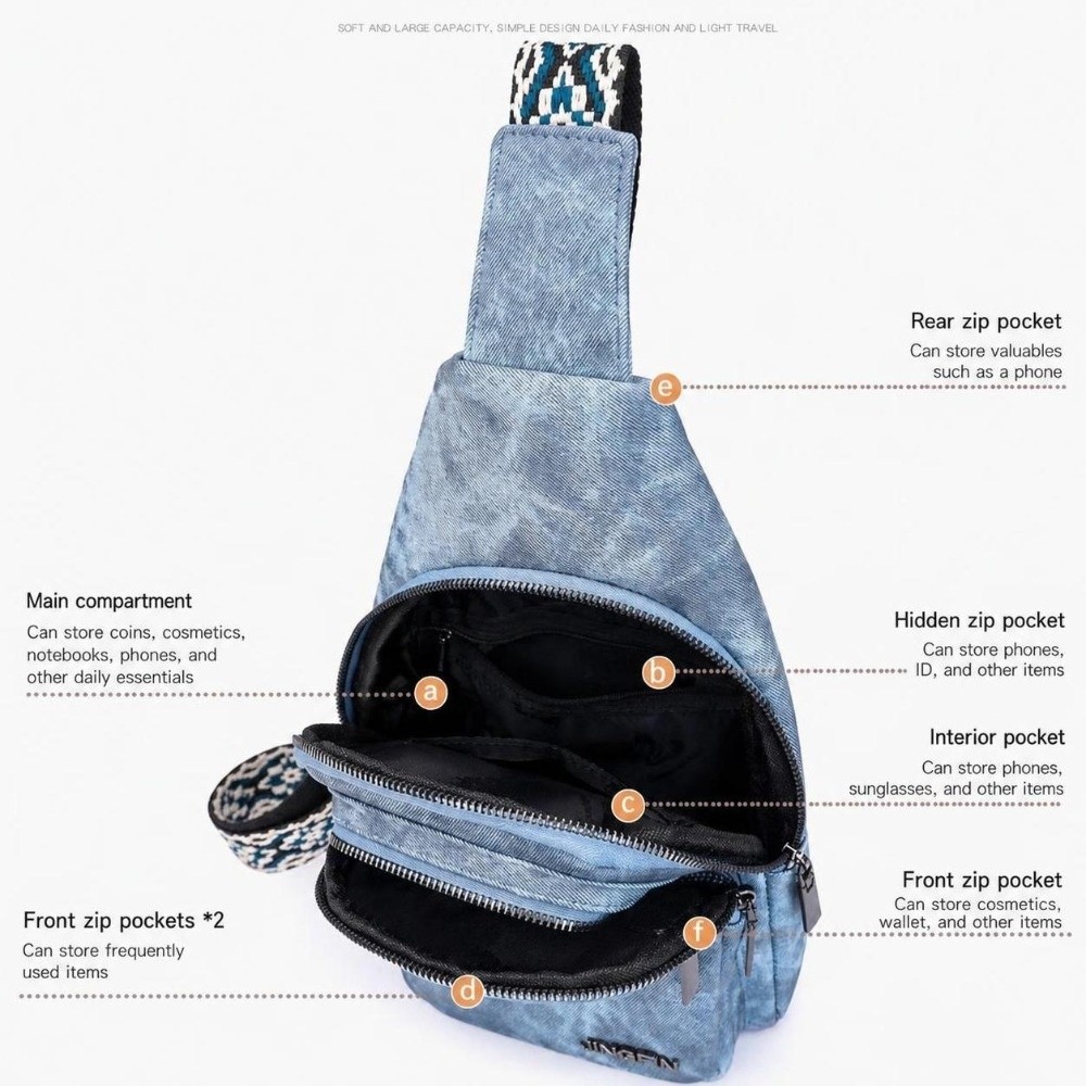 Borse a Tracolla in Pelle PU a - Men'S Fashion Bag recensione e prezzo