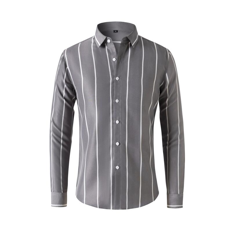 Camicia Elegante a Righe da Uo - Men'S Fashion Formal recensione e prezzo