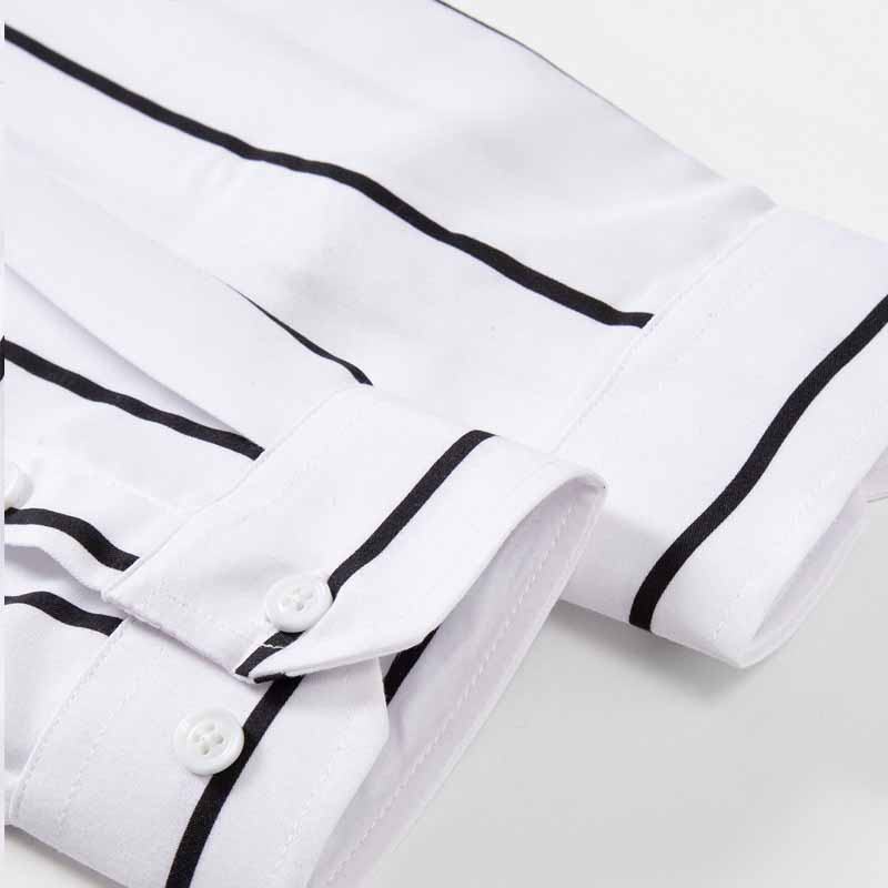 Camicia Elegante a Righe da Uo - Men'S Fashion Formal recensione e prezzo