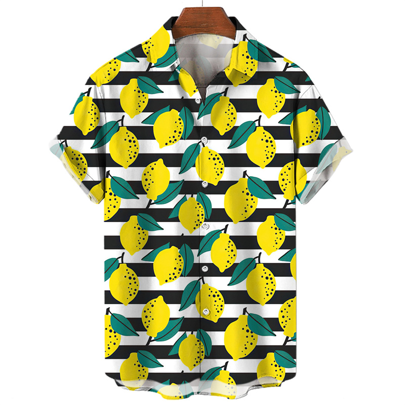 Moda 3D Stampa Limone Arancia  - Men'S Fashion Lk recensione e prezzo