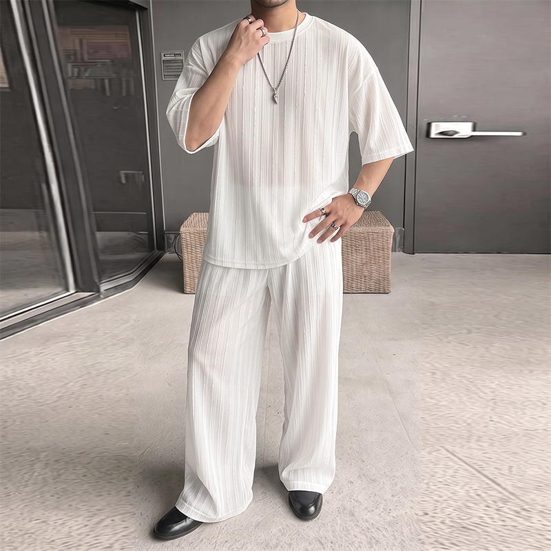 INCERUN Completi da Uomo a Rig - Men'S Fashion Trousers recensione e prezzo