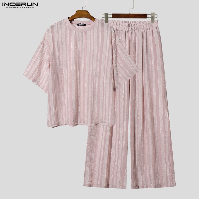 INCERUN Completi da Uomo a Rig - Men'S Fashion Trousers recensione e prezzo