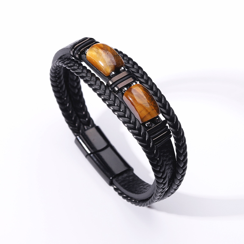 Un braccialetto in pietra occh - Men'S Fashion Lk recensione e prezzo