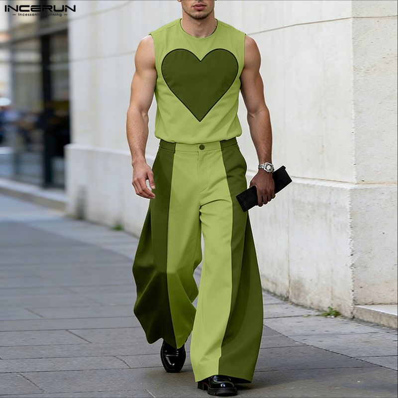 INCERUN Set da uomo con top se - Mens Fashion Summer recensione e prezzo