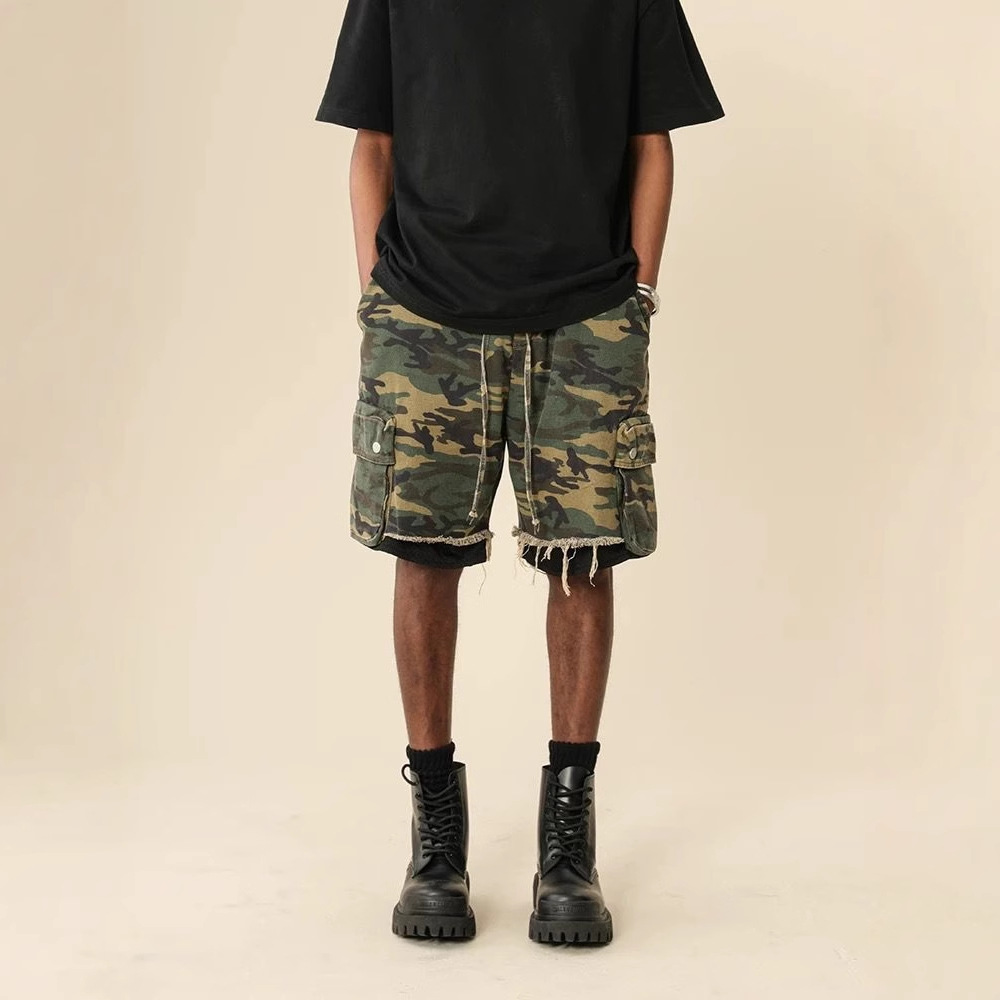 Shorts mimetici vintage lavati - Men Fashion Jeans recensione e prezzo