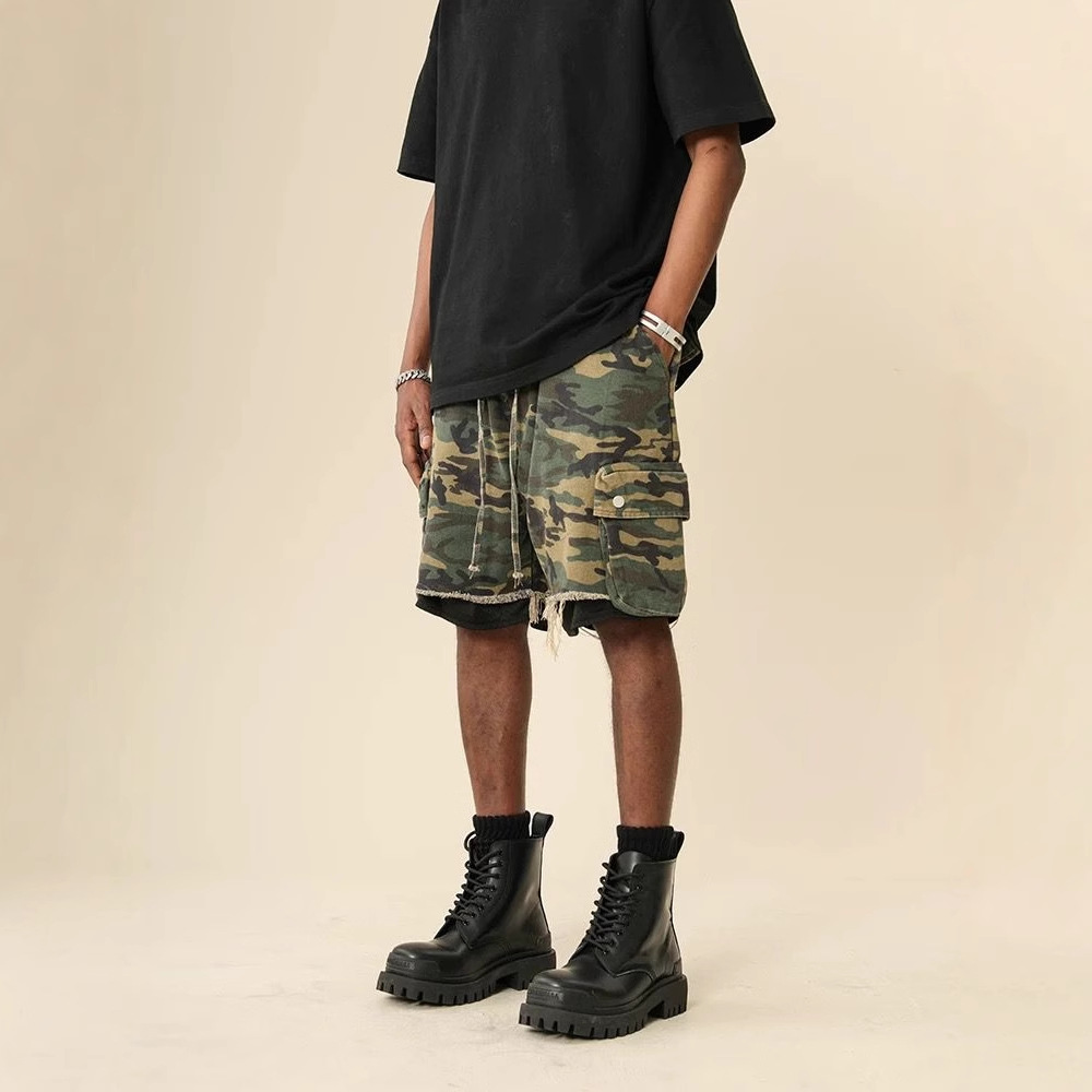 Shorts mimetici vintage lavati - Men Fashion Jeans recensione e prezzo