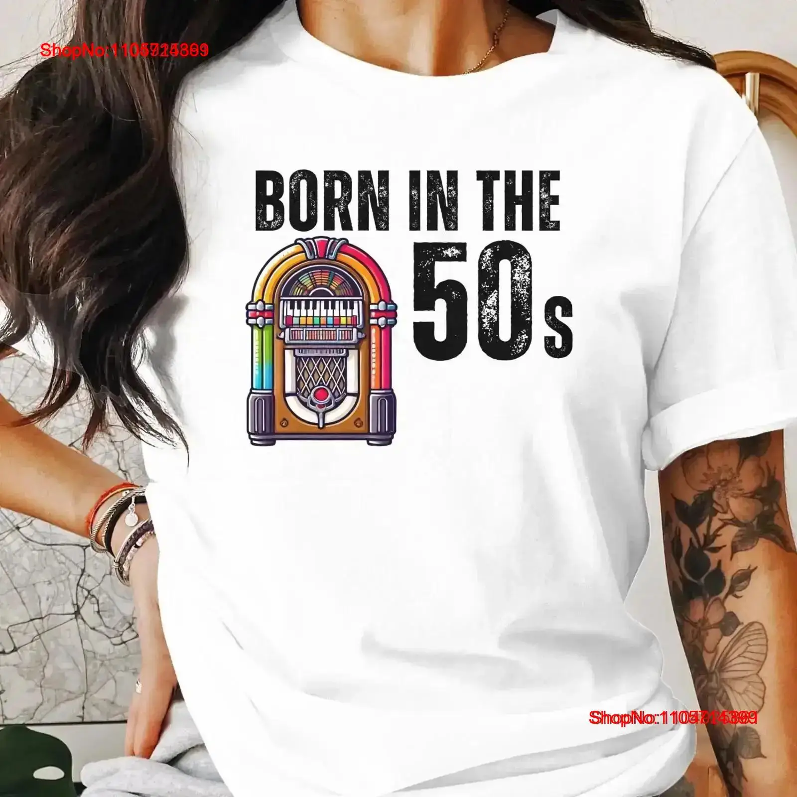 T-shirt vintage Born In The 50 - 1950S Fashion Men'S recensione e prezzo