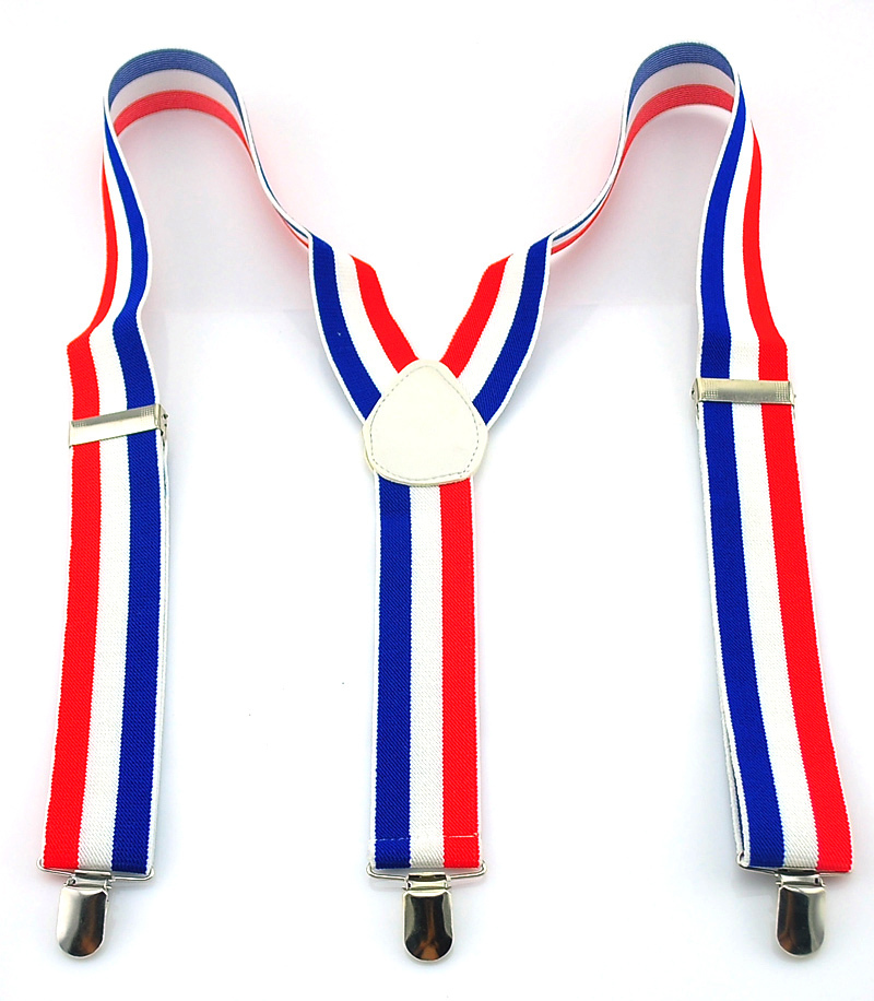 Nuovo 3,5 cm di larghezza 6 st - Suspenders Clip Men recensione e prezzo
