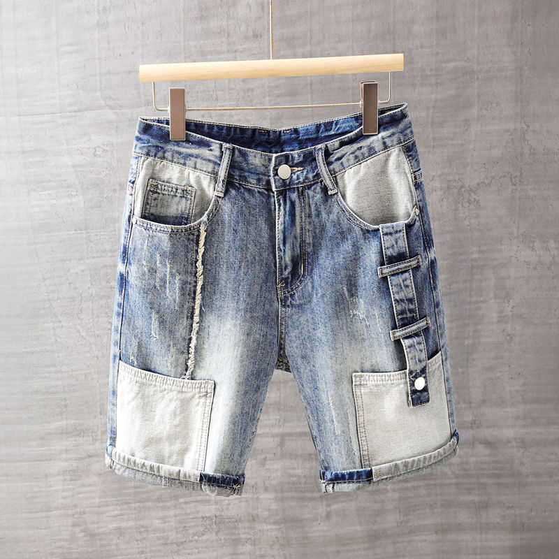 Pantaloni jeans corti da uomo  - Men Fashion Jeans recensione e prezzo