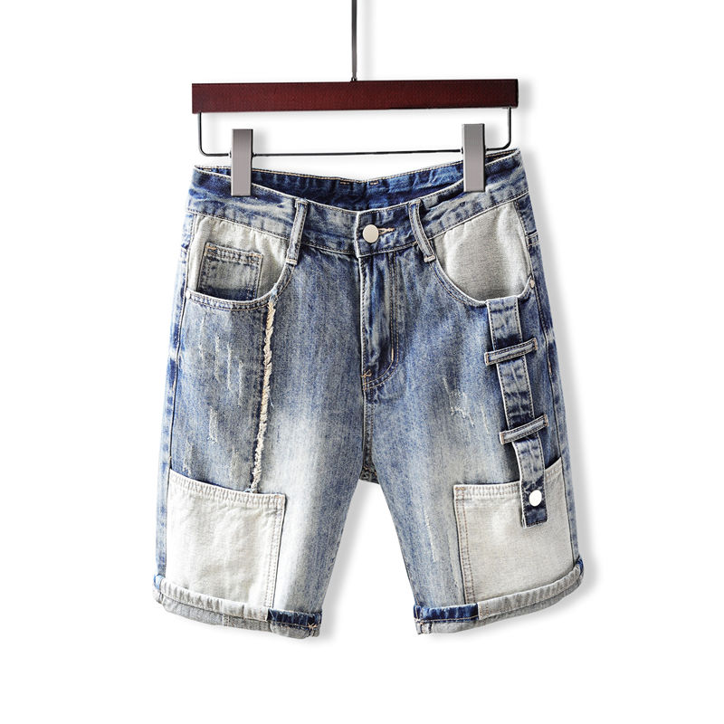 Pantaloni jeans corti da uomo  - Men Fashion Jeans recensione e prezzo