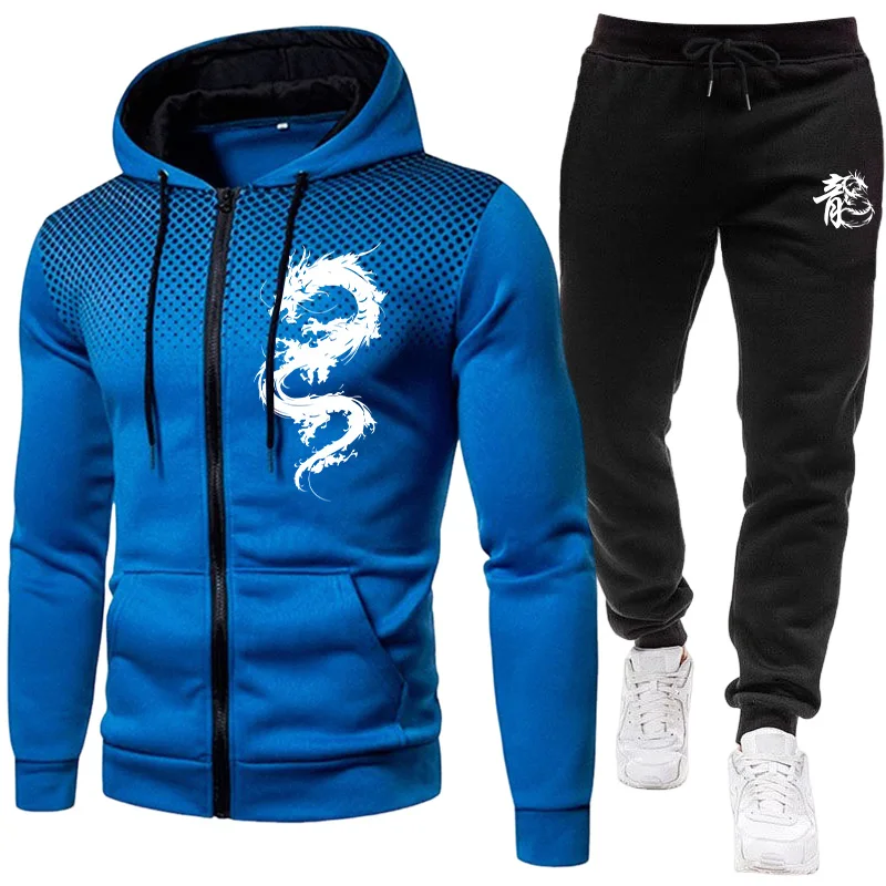 Set da Uomo con Stampa Drago d - Men'S Fashion Trousers recensione e prezzo