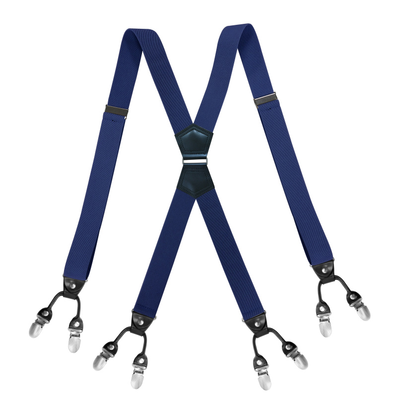 Set di bretelle a 8 clip alla  - Men'S Fashion Lk recensione e prezzo