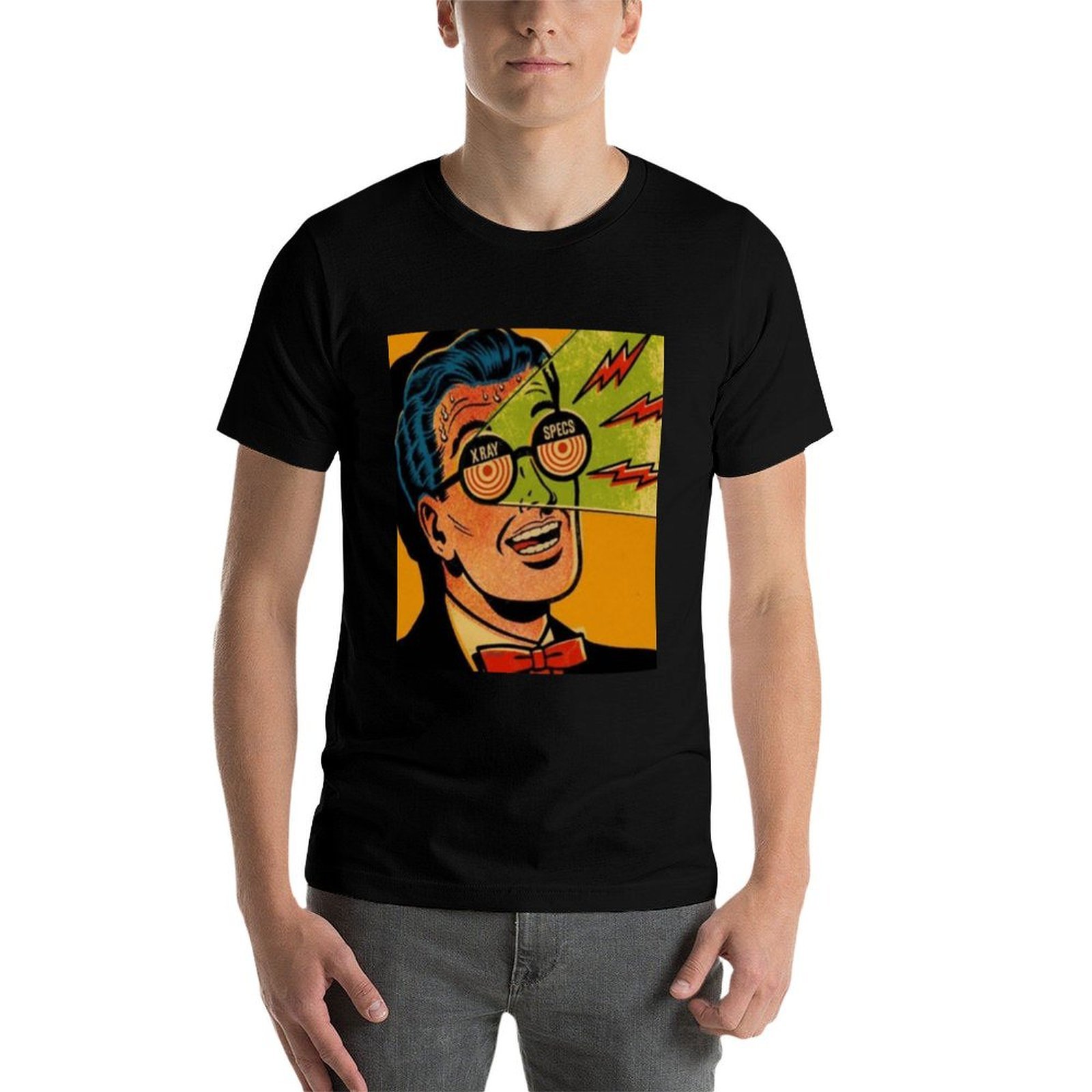 Maglietta vintage con occhiali - 1950S Fashion Men'S recensione e prezzo