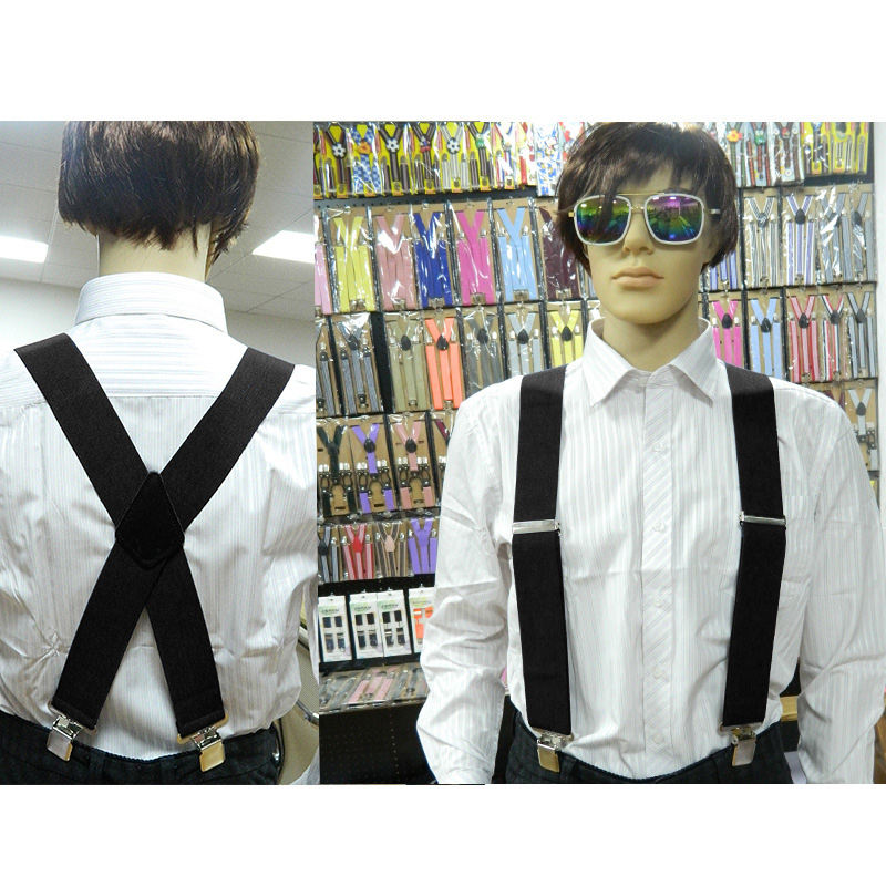 Bretelle da uomo da 5 cm Alta  - Suspenders Clip Men recensione e prezzo