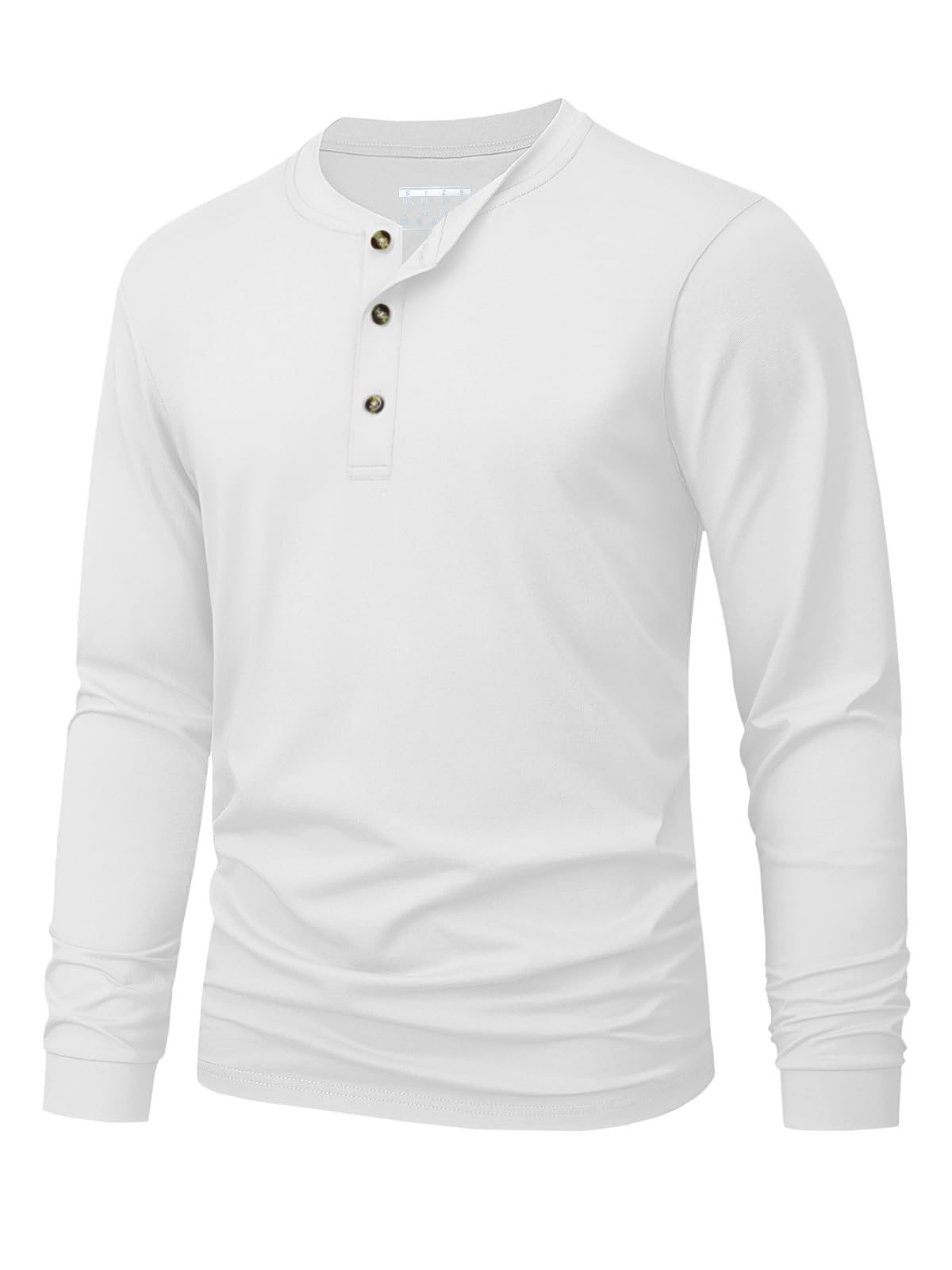 T-shirt Henley da uomo, tinta  - Men'S Tops Fashion recensione e prezzo