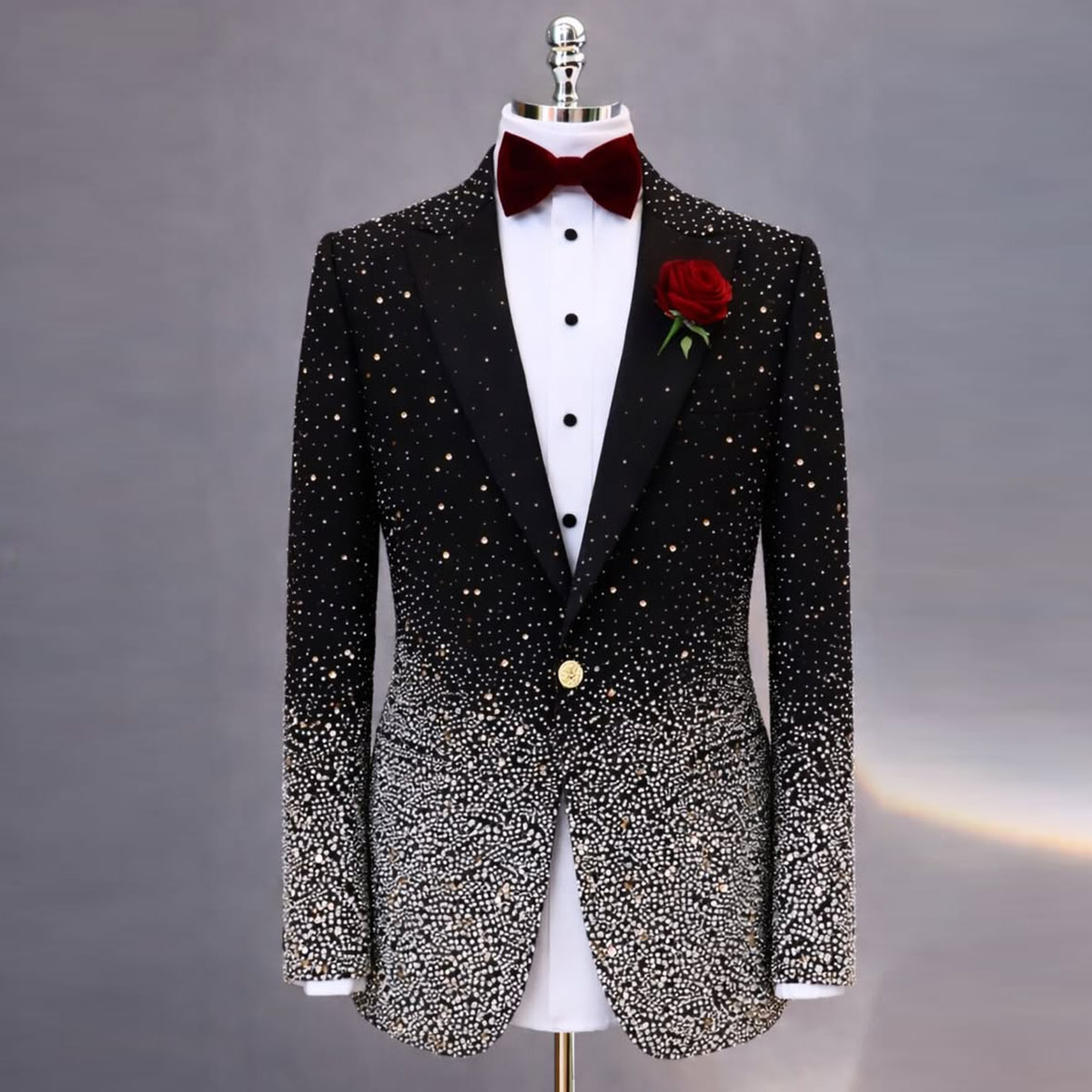 Elegante Completo da Uomo con  - Slim Fit Blazer Men recensione e prezzo