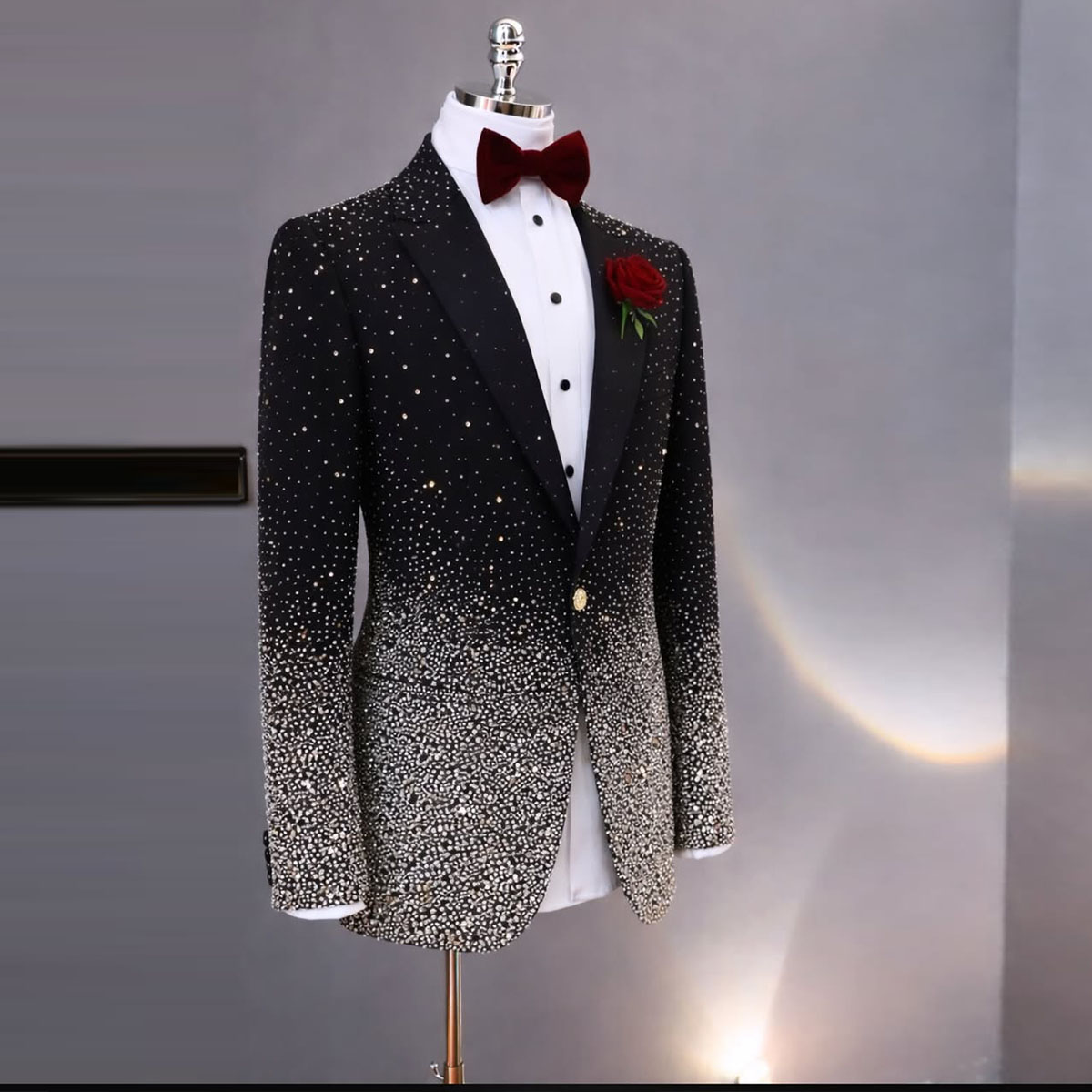 Elegante Completo da Uomo con  - Slim Fit Blazer Men recensione e prezzo