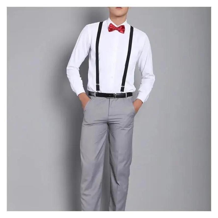 1 pz moda donne uomini unisex  - Suspenders Clip Men recensione e prezzo