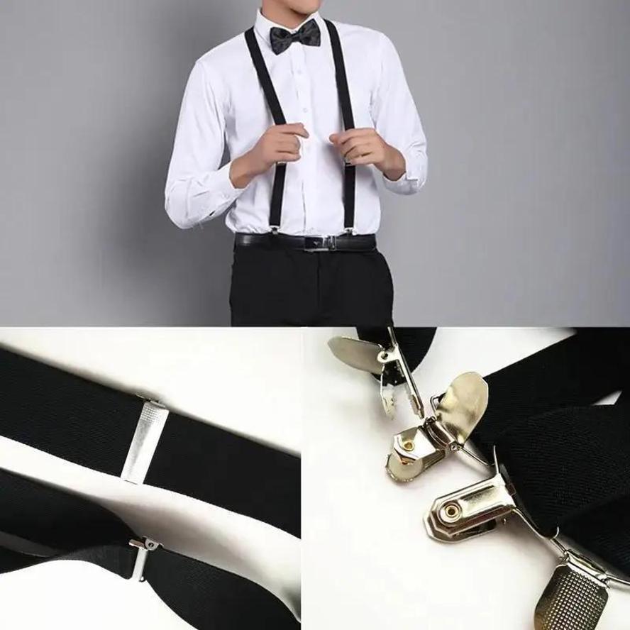1 pz moda donne uomini unisex  - Suspenders Clip Men recensione e prezzo