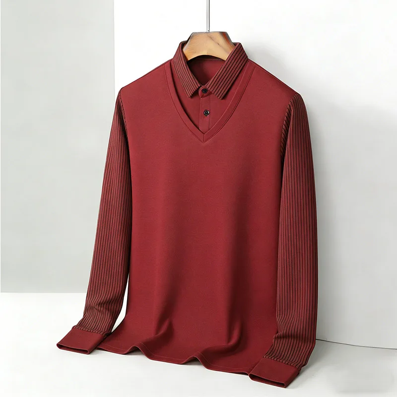 Camicetta da uomo finta in due - Men'S Tops Fashion recensione e prezzo