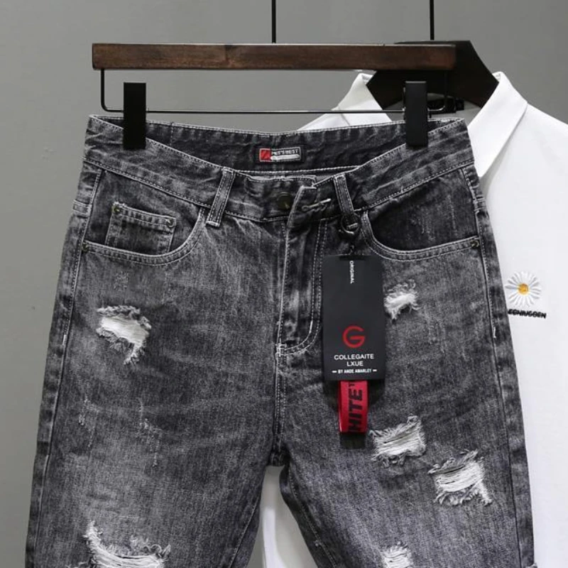 Pantaloni Jeans corti da uomo  - Men Fashion Jeans recensione e prezzo