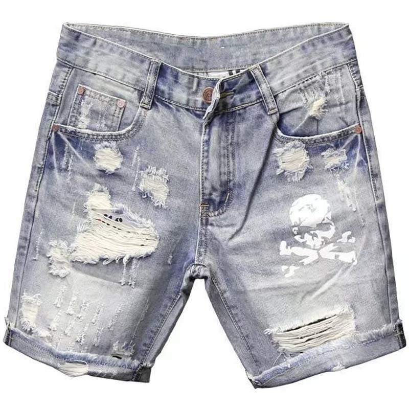 Jeans corti strappati elastici - Men Fashion Jeans recensione e prezzo